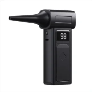 130000RPM Handheld Wireless Brushless Car Vacuum Cleaner with Suction and Blower Function Strong Air Speed Digital Displ
