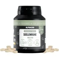 ALPHAZOO Seelenruhe Tabletten 75g Beruhigung, Ergänzungsfutter für: Hund