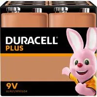 Plus Power, Batterie 4 Stück, E-Block (9V-Block)