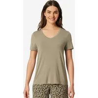 Schiesser Pyjamaoberteil Mix Relax Schlafshirt, Pyjama Shirt, Nachtshirt