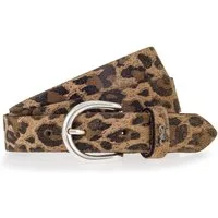 MUSTANG Ledergürtel "Lauren" (1-St) Modischer Animal-Print, 2,5 cm