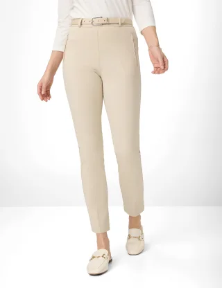 Raphaela by Brax Damen Schlupfhose Style LILLYTH ECRU, hellbeige, Gr. 52