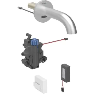 Geberit Piave Waschtisch-Armatur, Wandmontage, Batterie 116288SN1
