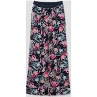 s.Oliver Maxirock Hose Loose: Hose aus Viskose-Crêpe