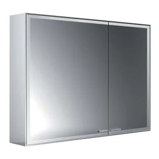 Emco Asis Prestige 2 Aufputz-Lichtspiegelschrank 989707005 888x639mm, breite Tür links, ohne lightsystem