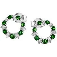Firetti Paar Ohrstecker Schmuck Geschenk Silber 925 Ohrschmuck, mit Zirkonia (synth)