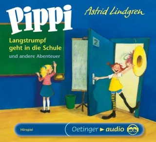 Pippi Langstrumpf geht in die Schule und andere Abenteuer (CD): Hörspiel
