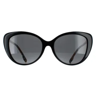 Burberry BE4407 385387 zwart donkergrijs zonnebril