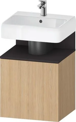 Duravit Qatego Waschtischunterbau wandhängend Natur Eiche Matt 490x420x645 mm - QA4077L80300000 QA4077L80300000