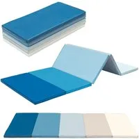 Little Tiger® Weichbodenmatte Klappbare Turnmatte, ca. 185 x 76 x 3,2 cm, tragbare Matte, auch ideal als Gymnastikmatte, Fitnessmatte, Yogamatte, Spielmatte