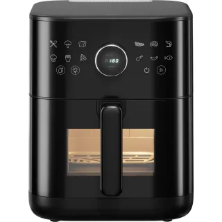 ZWILLING Heißluftfritteuse 6 l, Schwarz