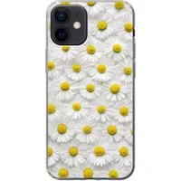 MuchoWow Handyhülle für Apple iPhone 12 Ein florales Muster aus Gänseblümchen, Smartphone-Bumper, Print, Handy Schutzhülle Dünn