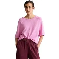 Marc O'Polo DENIM Kurzarmpullover regular aus Cotton Slub Garn
