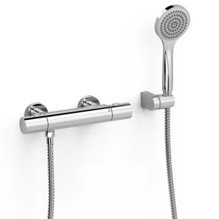 Tres Thermostatische Aufputz Duscharmatur Over wall , 19016419 19016419