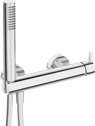 Neuesbad Serie 600 Brausearmatur mit Brauseset, Oberfläche: chrom NB1BQS_041M1