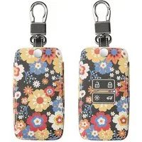 kwmobile Schlüsseltasche Renault Autoschlüssel Hülle (1-tlg), Kunstleder Schutzhülle Schlüsselhülle Cover