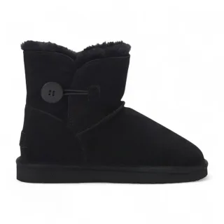 Damen Schaffell Wildleder Hellbraun Braun Ankle Bootie Warme Winterstiefel - Alpine
