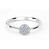 Adam & Eve Verlobungsring Brillantring 585/- Gelbgold - Weißgold 0,15 ct. / 0,25 ct. / 0,40 ct. (AES07 Diamantring), inklusive Echtheitszertifikat - Gravur möglich