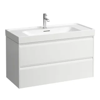 LAUFEN Waschtischunterchrank MEDA 448x984x515 2 Schubladen integ. H4216220112601