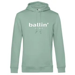 Basic Hoodie von Ballin Est. 2013 in der farbe Grun und in größe 3XL.