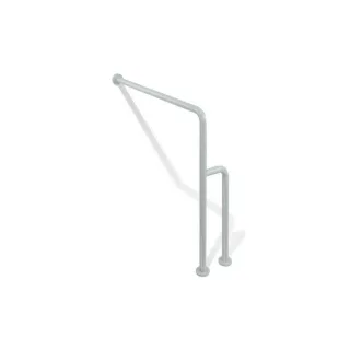 Hewi 801 Boden-Wandstützgriff 801.22.40033 850 x 834 mm, rubinrot