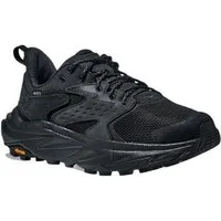 Hoka One One Wanderschuhe Anacapa 2 Low GTX (Nubukleder, wasserdicht) schwarz Laufschuh