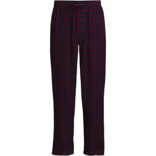 Flanell-Pyjamahose, Herren,  Rot, Baumwolle, by Lands' End