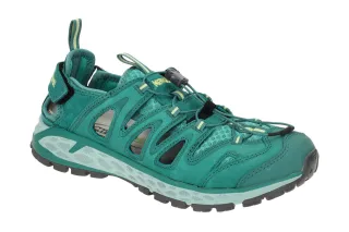 Meindl 4766 Brindisi Lady Damen Outdoor Sandaletten Gr?n Gelb EVA-Keil Memory...