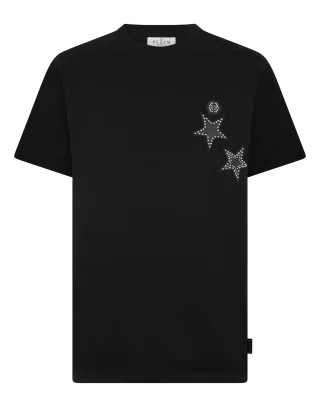 Round Neck T-Shirt Stars Studs