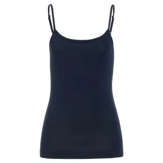 MORE & MORE - Basic Top blau - Gr. - 46