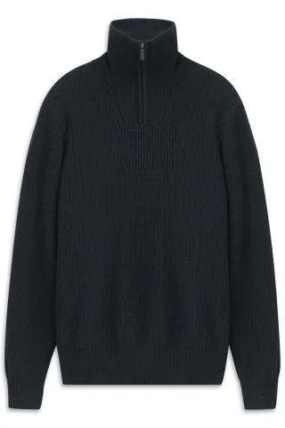 bugatti - Herren Pullover 1/1 Arm marine - Gr. - L