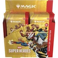 Magic the Gathering Sammelkarte Magic The Gathering Marvel Super Heroes Collector Booster Box Deutsch