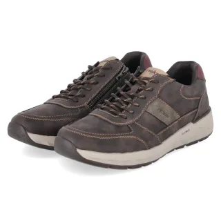 Rieker Low Sneaker  Braun - Gr. 41 -  Textil und Synthetik