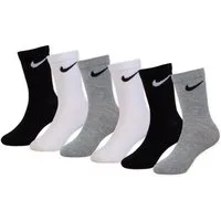 Nike Sportswear Tennissocken NHN NIKE COLORFUL PACK CREW für 4-5 Jahre (6-Paar) Onesize Größen: 24-26,5
