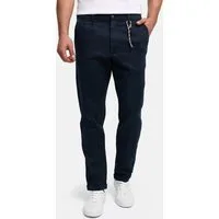 Indicode Chinohose Herren INKnutzon Chino Hose Herrenhose mit Stretch-Komfort und modernem Rope-Detail