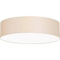 OTTO home Deckenleuchte Avveline - Textilschirm Deckenlampe, ohne Leuchtmittel, hochwertiger Leinen-Baumwoll Lampenschirm Ø 38 cm, Lampe Wohnzimmer