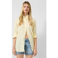 QS Langarmbluse Bluse Musselin-Bluse