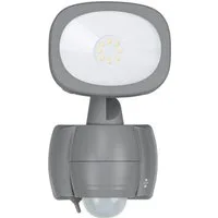 Brennenstuhl LED Außen-Wandleuchte LUFOS, Bewegungsmelder, LED fest integriert, Neutralweiß, mit Batterie und Bewegungsmelder