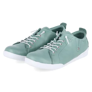 Andrea Conti Halbschuhe  Grün - Gr. 39 -  Echt Leder