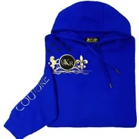 KR-Industries Hoodie Blue exklusiver Designerpullover