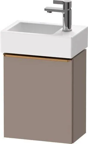 Duravit D-Neo Waschtischunterbau wandhängend Basalt Matt 364x222x440 mm - DE4218L04430000 DE4218L04430000