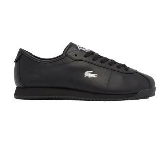 Lacoste - "Club Low" Sneaker für Herren, Leder, niedrig geschnitten, Flach (Schwarz)