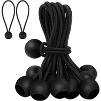 FELIXLEO Spanngurt Spanngummis 30 Stück 10cm Planenspanner für Zelte und Planen (1-St)