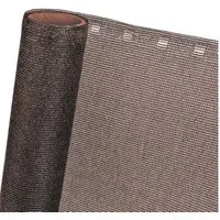 HaGa Schutznetz Zaunblende Sichtblende Schattiernetz 85% in 0,9m Br. braun (Meterware), (Gewebegewicht ca. 150 g/m², 85% Schattierwirkung, Hohe)