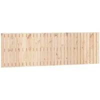 vidaXL Bett Wand-Kopfteil 185x3x60 cm Massivholz Kiefer (1-tlg)