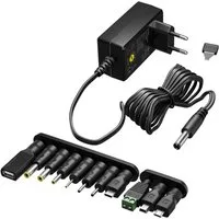 Goobay GOOBAY Universal-Netzteil 65592, 3-12V, 3,6W, mit 11 Adaptern Universal-Netzteil