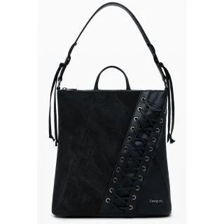 Desigual Schwarzer Polyethylen Damen Rucksack