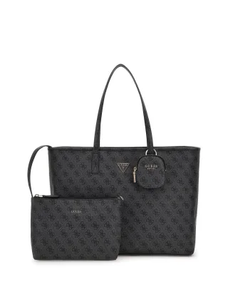 Guess Accessories - POWER PLAY II LARGE TECH TOTE COAL LOGO