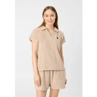 Codello V-Shirt mit Herz-Stickerei