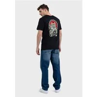 Oldskull T-Shirt ASIAN REBEL CAT KANJI GRAPHIC (1-tlg) mit coolem Backprint